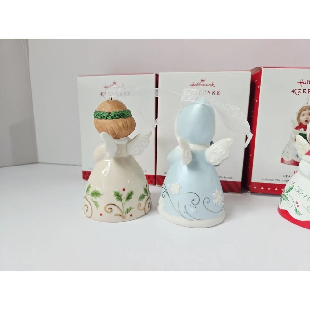 Hallmark Christmas‎ ornament Series Heavenly Belles #1-4